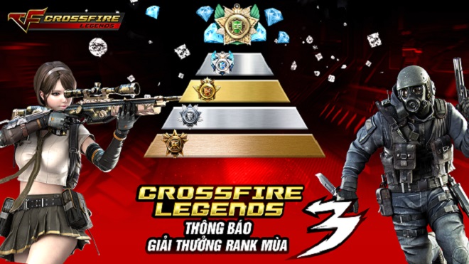 Crossfire Legends: Khởi động Đấu rank mùa 3