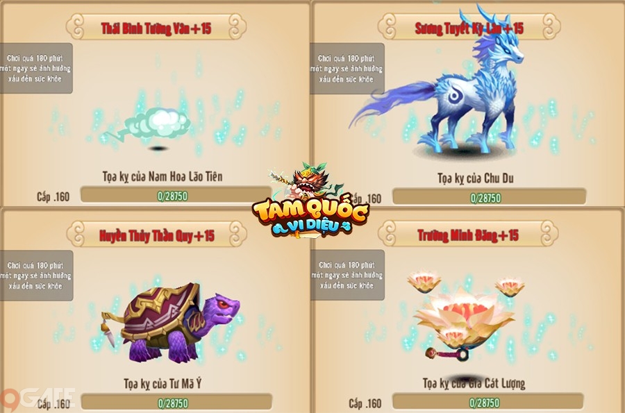 Thú cưỡi trong Game Tam Quốc Vi Diệu - 4