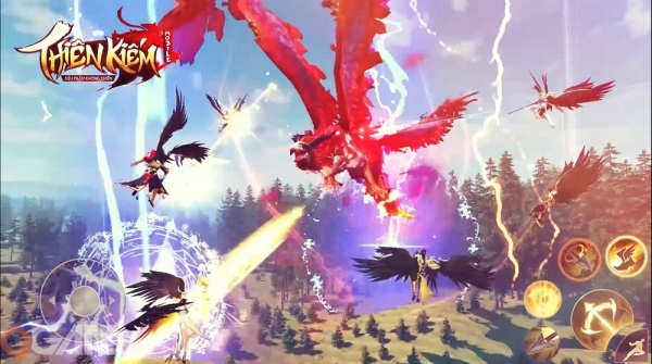 Thiên Kiếm Mobile: Hệ thống Boss cực chất khiến người chơi phải vừa bay vừa chiến