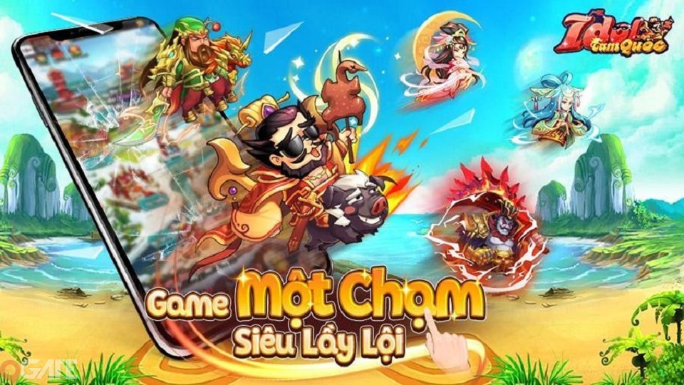 Idol Tam Quốc:“Game một chạm siêu lầy lội” chính thức ra mắt game thủ Việt vào ngày 15/1