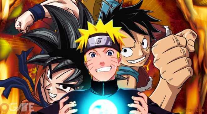 Dragon Ball, One Piece và Naruto trong một bức hình? Có thể bạn sẽ không tin, nhưng nó hoàn toàn có thật! Hãy click vào đây và chiêm ngưỡng một bức tranh kỳ diệu về ba series animes nổi tiếng của Nhật!