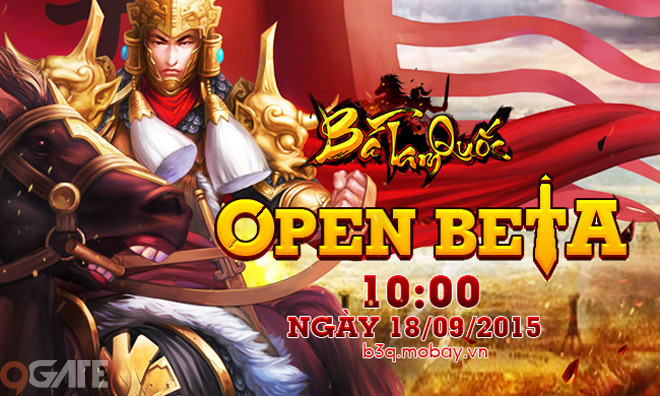 gMO Bá Tam Quốc chính thức Open Beta ngày 18/09