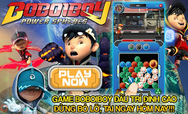 8elements trình làng game điện ảnh BoBoiBoy: Quả Cầu Sức Mạnh
