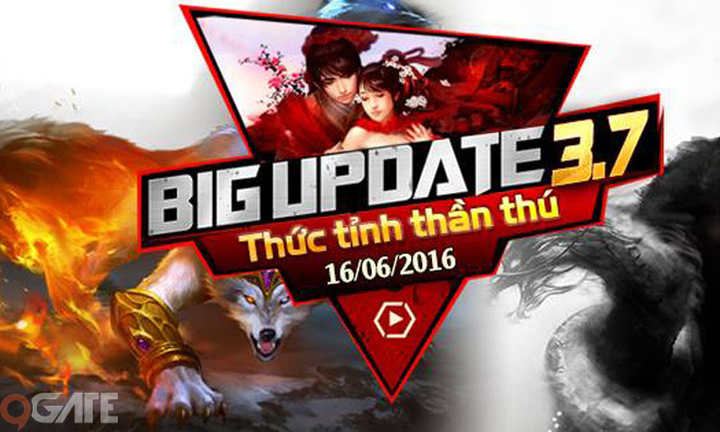 Kiếm Hiệp chính thức tung Big Update 3.7 kèm Giftcode Thần Thú tặng game thủ