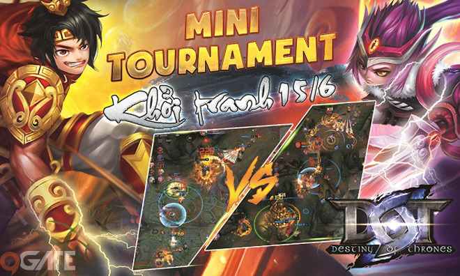 Mini Tournament Tây Du Đại Chiến chính thức khởi tranh vào ngày 15/6