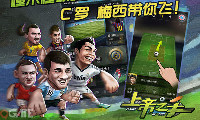 Rộ tin game mobile bóng đá siêu hot Bàn Tay Của Chúa sắp phát hành tại Việt Nam