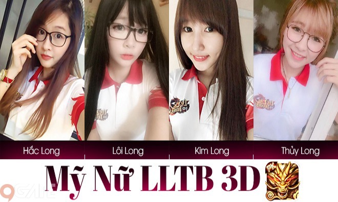 Lục Long Tranh Bá 3D: Chuyện chưa kể về 4 nàng Long Nữ khiến game thủ phát cuồng
