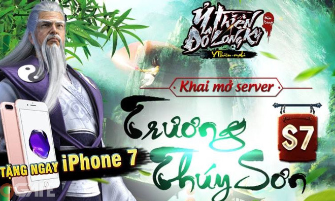 Mở cửa Trương Thúy Sơn, game thủ Ỷ Thiên 3D rủ nhau săn đón iPhone 7