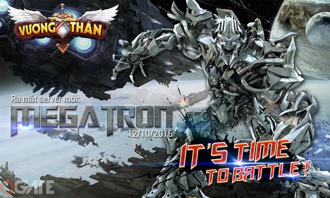 Ra mắt máy chủ Megatron, Mộng Vương Thần 3D tặng game thủ bộ Giftcode giá trị