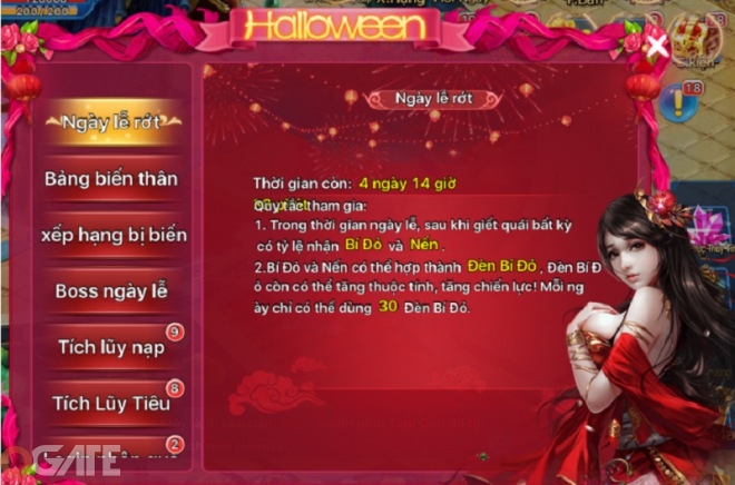 Tiên Nghịch Mobile: “Bội thực” với phiên bản update cực HOT mừng Halloween