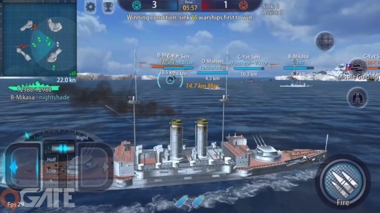 Thủy Chiến Mobile - Game mobile sản xuất dựa trên cảm hứng từ World Of Warships?