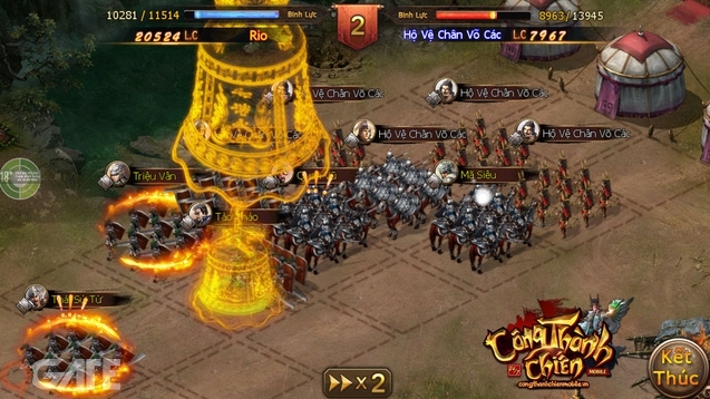 Trải nghiệm Công Thành Chiến Mobile: Game chiến thuật đậm chất trí tuệ