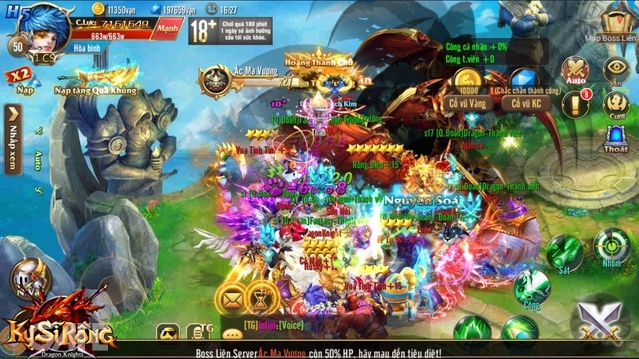 Không thể ngờ game MMORPG trên mobile ở Việt Nam lại có thể đông như thế này