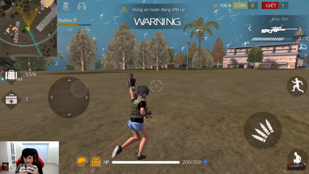 Tiền Zombie, Uyên Pu và Linh Ngọc Đàm rủ nhau “nhảy dù bắn súng” trong game mới Free Fire