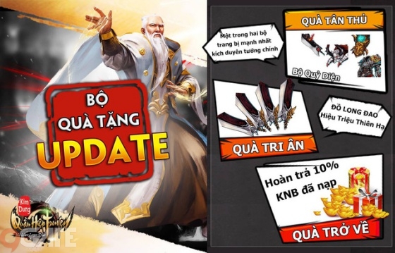 Bản update tiếp theo sẽ thay đổi toàn bộ meta game trong Kim Dung Quần Hiệp Truyện?