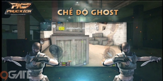 Chế độ Ghost huyền thoại của Đột Kích hiện diện trong Phục Kích Mobile