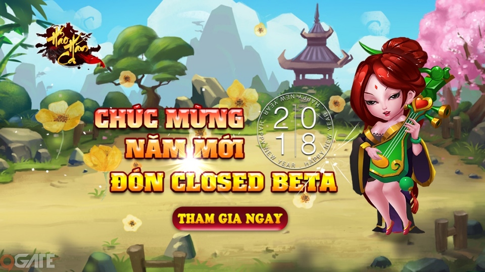 Hảo Hán Ca ra mắt bản Closed Beta 10h ngày 5/1, tặng bạt ngàn Giftcode