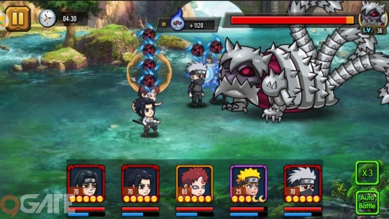 Trải nghiệm Ninja Lead Mobile – Game đấu thẻ tướng về các nhân vật trong truyện tranh Naruto đầy quen thuộc 4