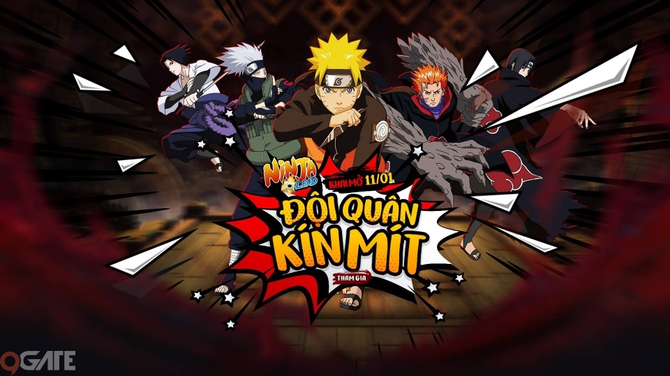 Trải nghiệm Ninja Lead Mobile – Game đấu thẻ tướng về các nhân vật trong truyện tranh Naruto