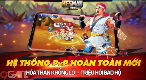 Hesman Legend - Game Việt chuyển thể từ truyện tranh Dũng Sĩ Hesman trở lại