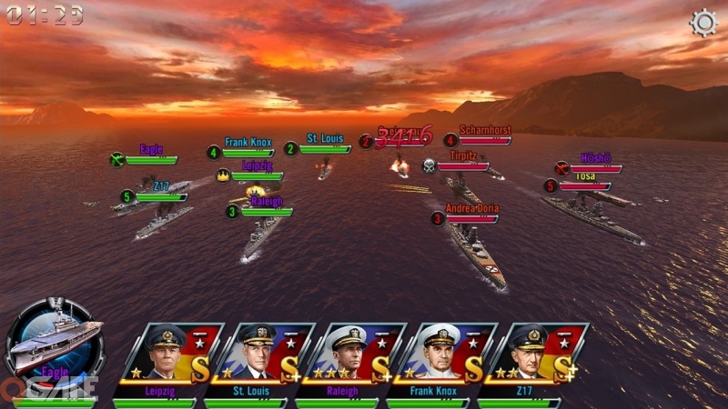 Đại Chiến Hạm 3D mang đến lối chơi vừa quen vừa lạ, fan game đấu thẻ tướng cũng có thể chơi tốt 3