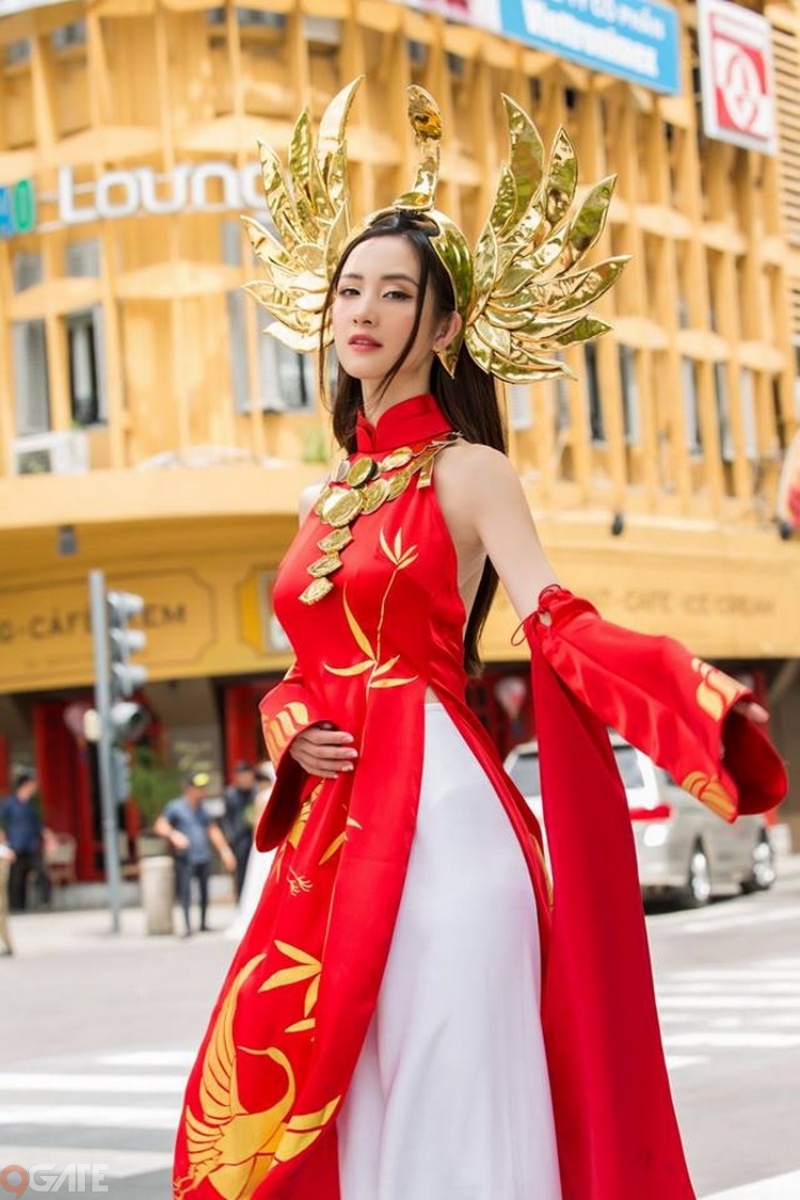 Liên Quân Mobile: Jun Vũ đẹp như nữ thần trong bộ ảnh Ilumia Thiên nữ Áo dài