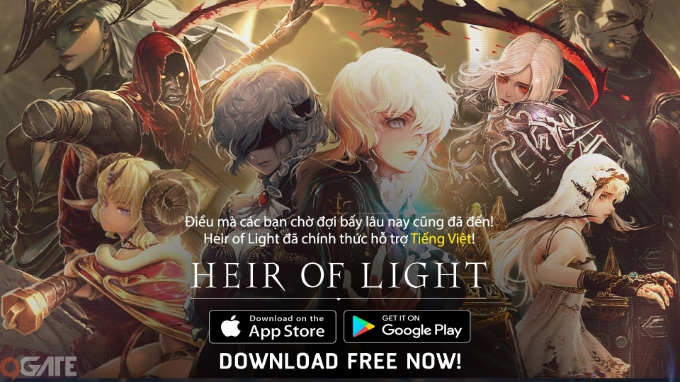 Heir of Light – Tựa game Gothic của GAMEVIL sắp ra mắt phiên bản Việt hóa 