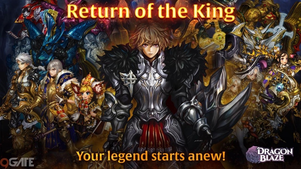 “Đức Vua Trở Về” – bản cập nhật hoành tráng của Dragon Blaze nhân dịp kỷ niệm 4 năm ra mắt
