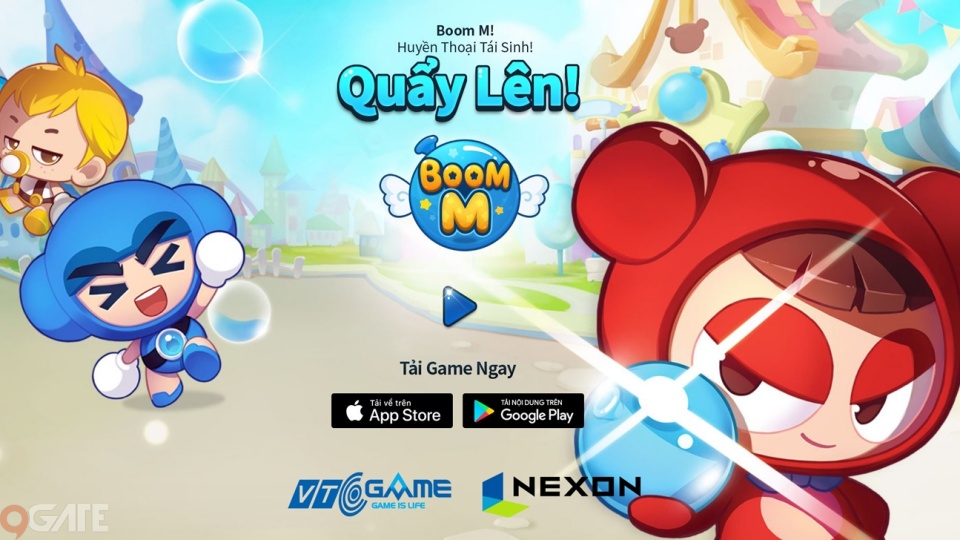 Huyền thoại trở lại: Boom M chính thức ra mắt game thủ Việt Nam, tặng giftcode giá trị cho tất cả game thủ