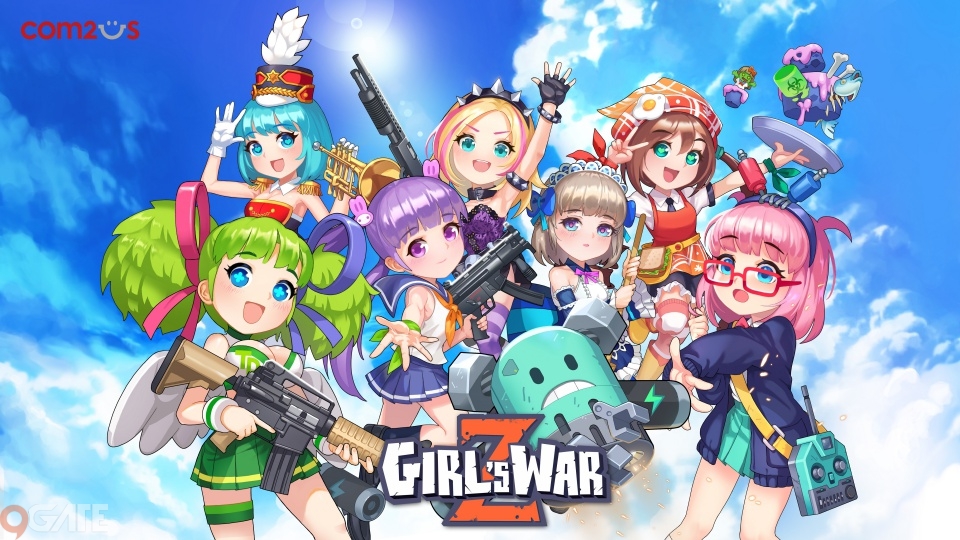Girl’s War Z – Tựa game Idle RPG với chủ đề zombie của Com2us đã chính thức ra mắt toàn cầu