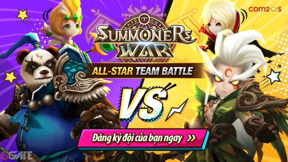 Chính thức mở đăng ký giải đấu tầm cỡ Châu Lục: Summoners War All-Star Team Battle