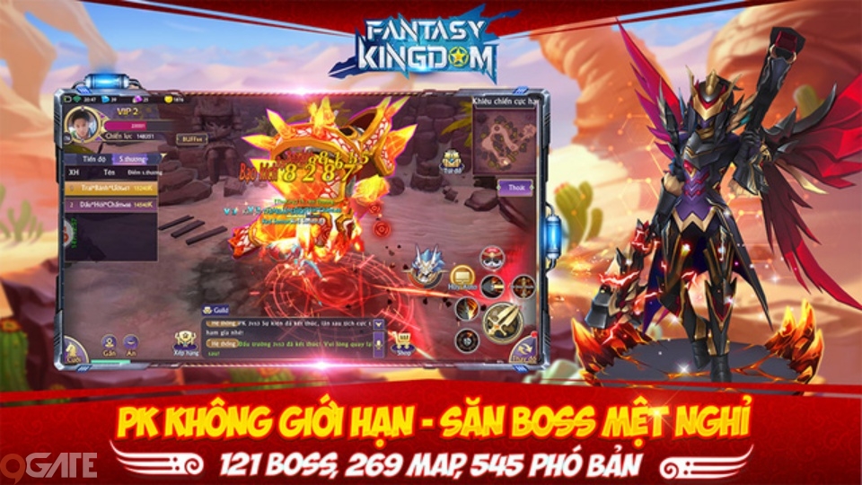 Game nhập vai Fantasy KingDom M - Thánh Địa Huyền Bí đến tay game thủ Việt