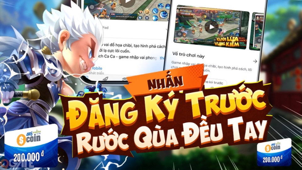 Kiếm Khách Ca Ca VTC – Game Chibi phiêu lưu ký hot nhất Đông Nam Á chính thức ra mắt ngày 09/07