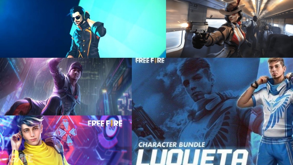5 nhân vật được cộng đồng game thủ Free Fire yêu thích nhất