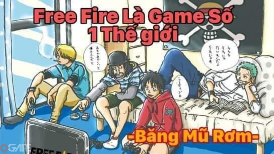 Game thủ Lửa Chùa dựng chuyện Free Fire là ước mơ cả đời của Luffy One Piece