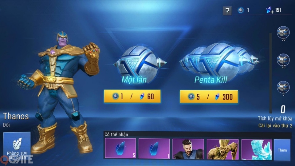 MARVEL Super War có cơ chế bán tướng kiểu 