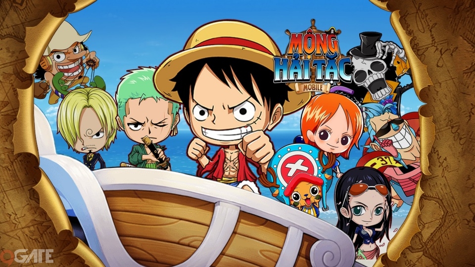 Cùng Luffy “Mũ Rơm” săn lùng kho báu One Piece trong game mới - Mộng Hải Tặc Mobile