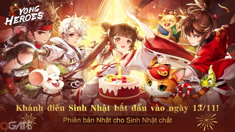 Game thủ nô nức cày sự kiện nhân dịp ‘bom tấn MMORPG’ Yong Heroes tròn 1 tuổi