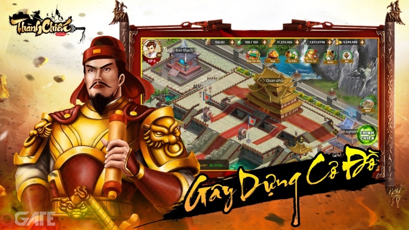 Thành Chiến Mobile - Game sử Việt xuyên không đầu tiên do người Việt sản xuất xác nhận ra mắt cuối năm nay