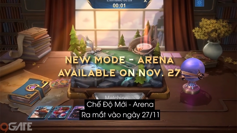 Mobile Legends: Bang Bang VNG ra mắt chế độ chơi mới – Arena vào 27/11