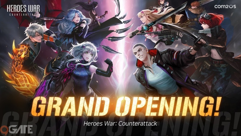 Heroes War: Counterattack, luồng gió mới mẻ trong dòng game RPG chiến đấu theo lượt