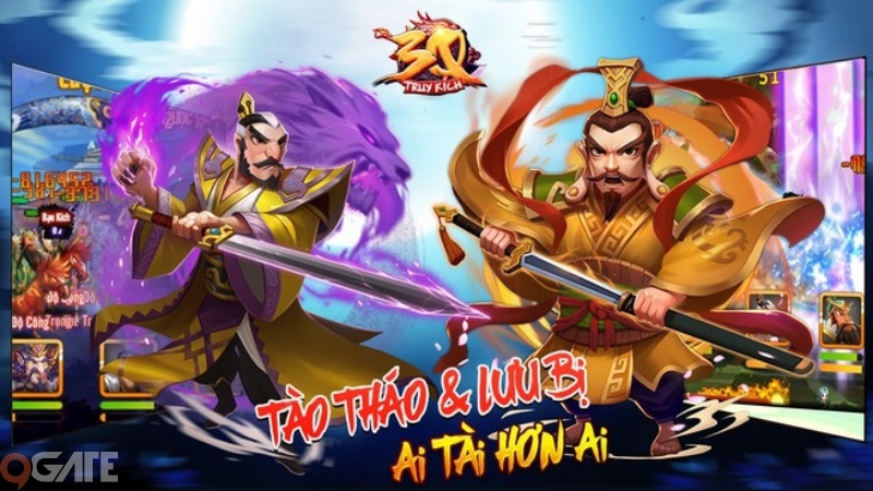 3Q Truy Kích - Game Tam Quốc đẩy tướng vui nhộn chuẩn bị ra mắt