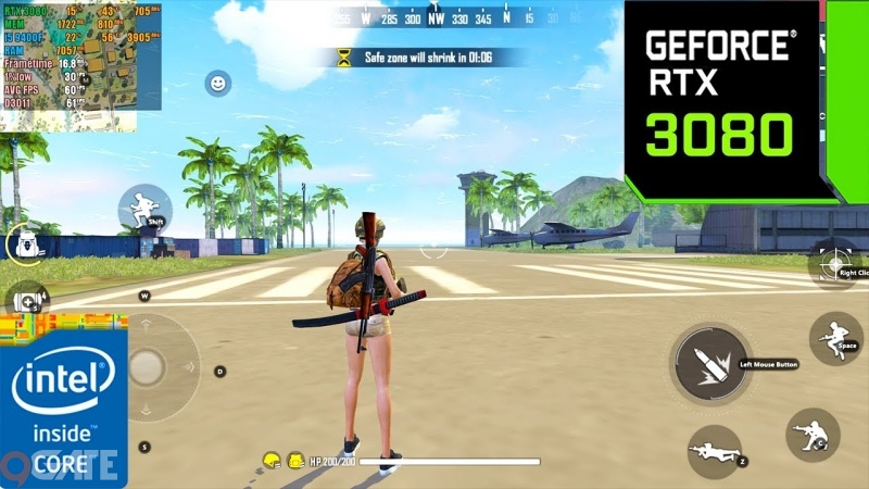 Game thủ dùng Geforce RTX 3080 để chiến Free Fire: Đẹp “không thể tin được”