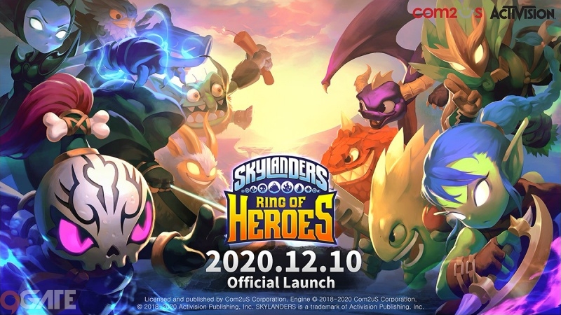Skylanders ™ Ring of Heroes chính thức phát hành tại Châu Á