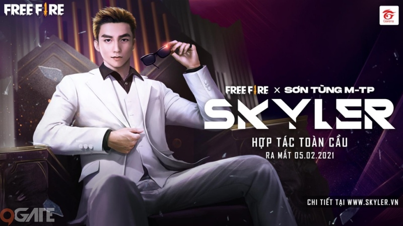 Skyler - Nhân vật Việt Nam đầu tiên lấy cảm hứng từ Sơn Tùng M-TP chính thức xuất hiện trong Free Fire từ ngày 5/2/2021