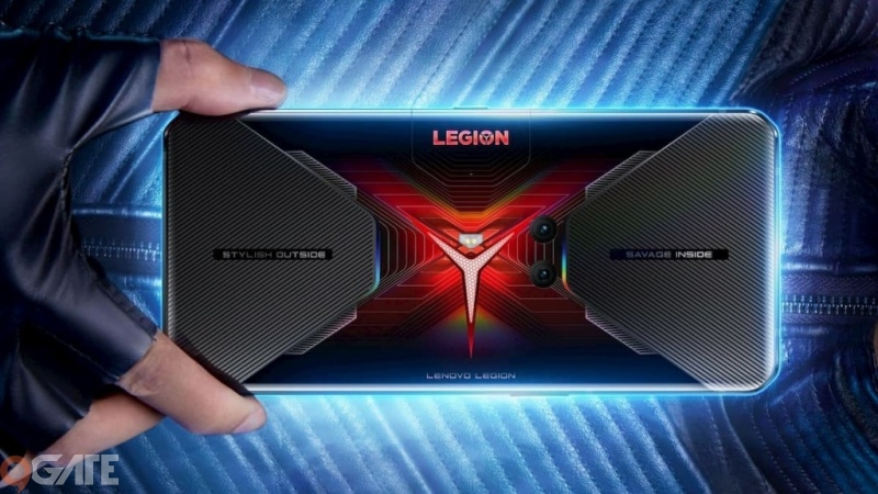 Mẫu điện thoại gaming mới của Lenovo được trang bị quạt tản nhiệt kép