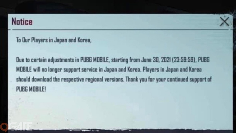 PUBG Mobile ra thông báo ngừng hỗ trợ dịch vụ “chí mạng”, game thủ kêu trời