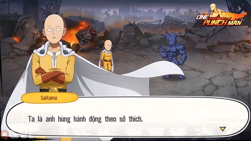 Quan niệm anh hùng trong One Punch Man: The Strongest