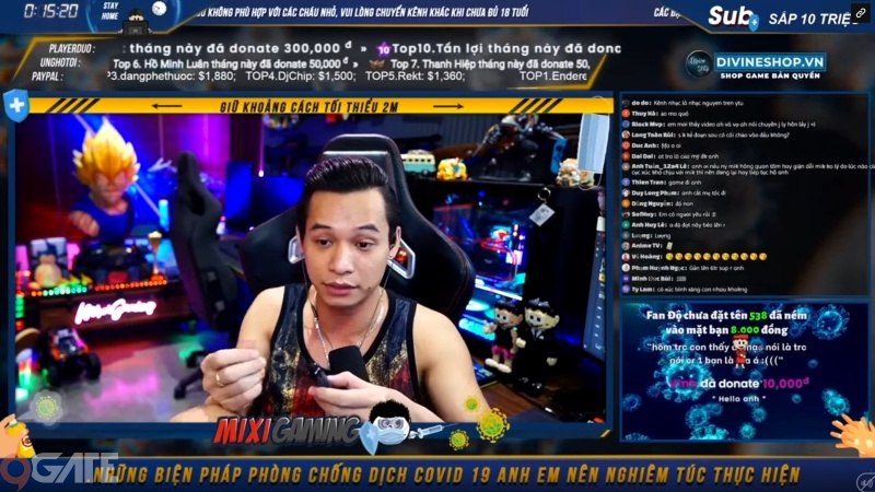 Câu chuyện SAO KÊ: Độ Mixi bị đòi công khai tiền từ thiện trên sóng LiveStream