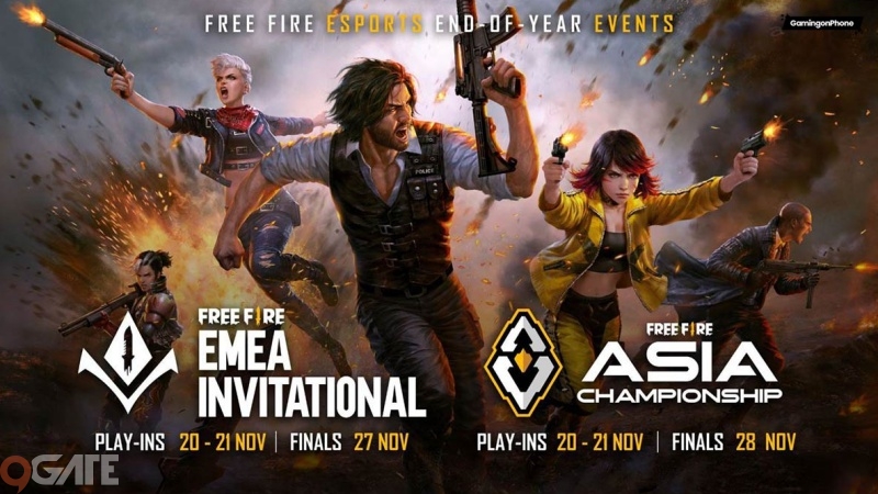 Free Fire Asia Championship 2021 sẽ diễn ra trực tuyến vào tháng 11